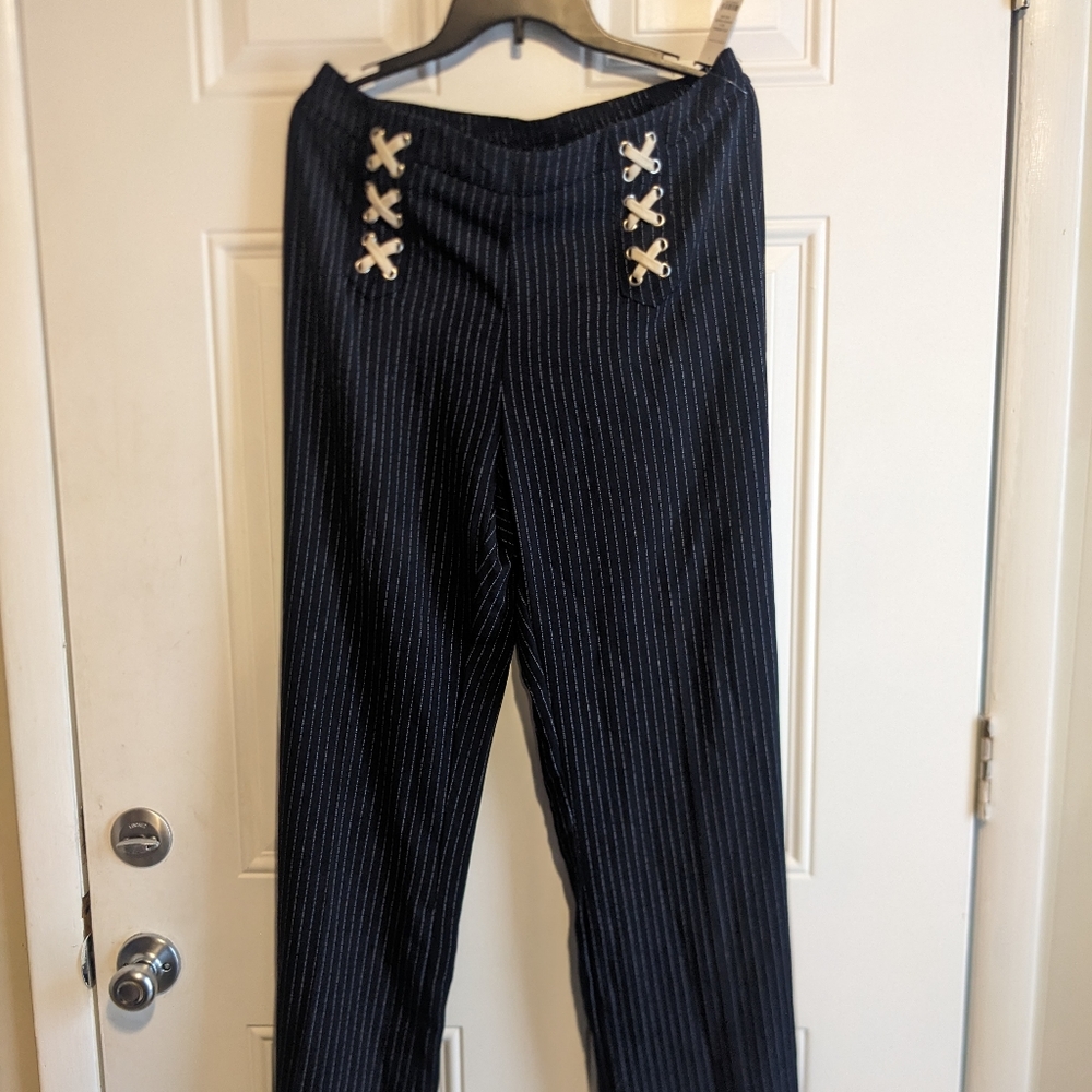 Wide leg, flowy pants by Valerie Stevens